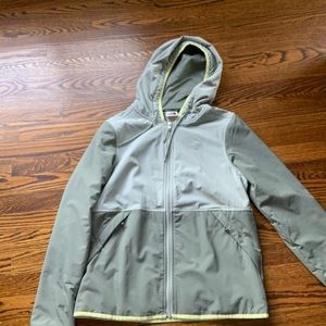 North Face Full Zip, hooded jacket, lightweight, soft